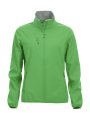 Dames Softshell Jas Clique Basic Appel Groen